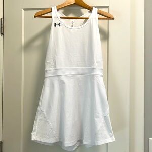 Under Armour white tennis dress, size S